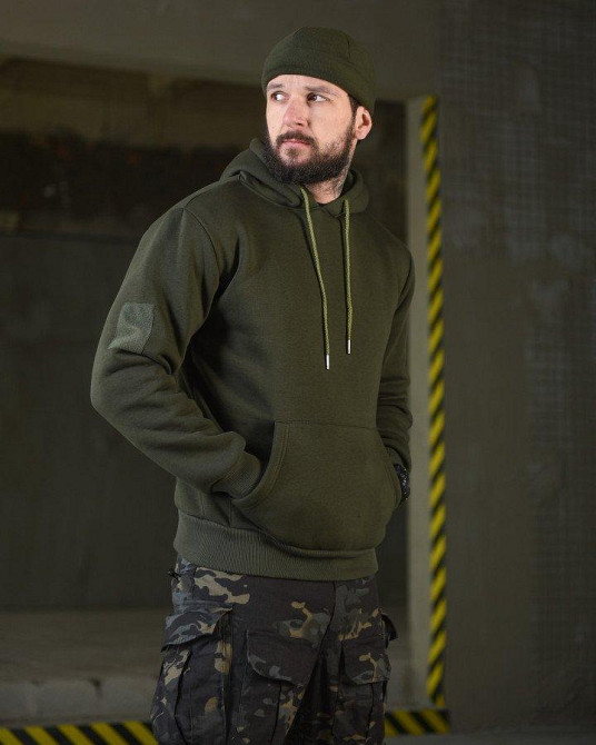 Худи CELEO на флисе  Mig-29 олива ВТ3850 Одесса - изображение 5