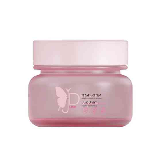 Крем для жирной и комбинированной кожи лица Sebaril cream Just Dream Teens Cosmetics JD Line 50 мл Киев