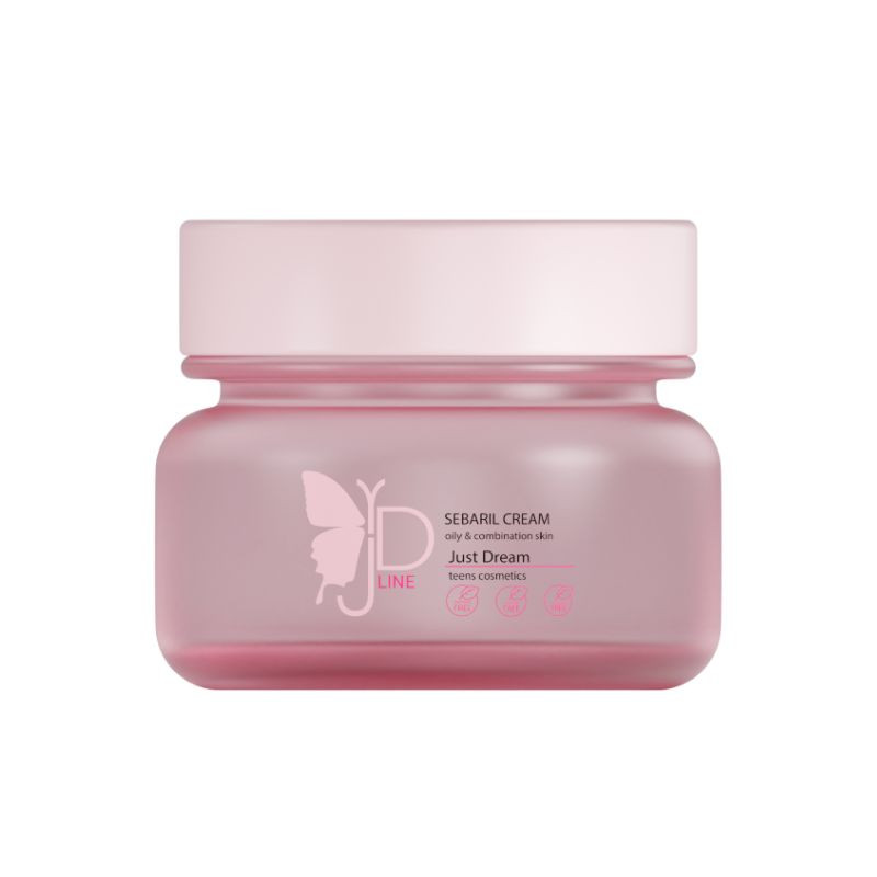 Крем для жирной и комбинированной кожи лица Sebaril cream Just Dream Teens Cosmetics JD Line 50 мл Киев - изображение 2