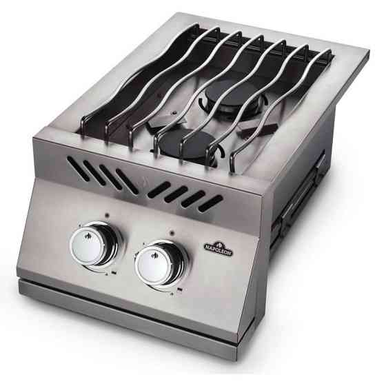 Двойная горелка для встраивания с крышкой из нержавеющей стали Napoleon 500 Series BI12RTPSS-CE Код: 011699 Ровно