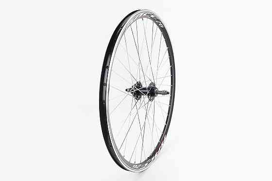 Колесо 26" заднє Disk-brake, обід алюмінієвий, втулка 14Gx36H, під вільнобіг, кріпл. гайка, "RECE26" Київ