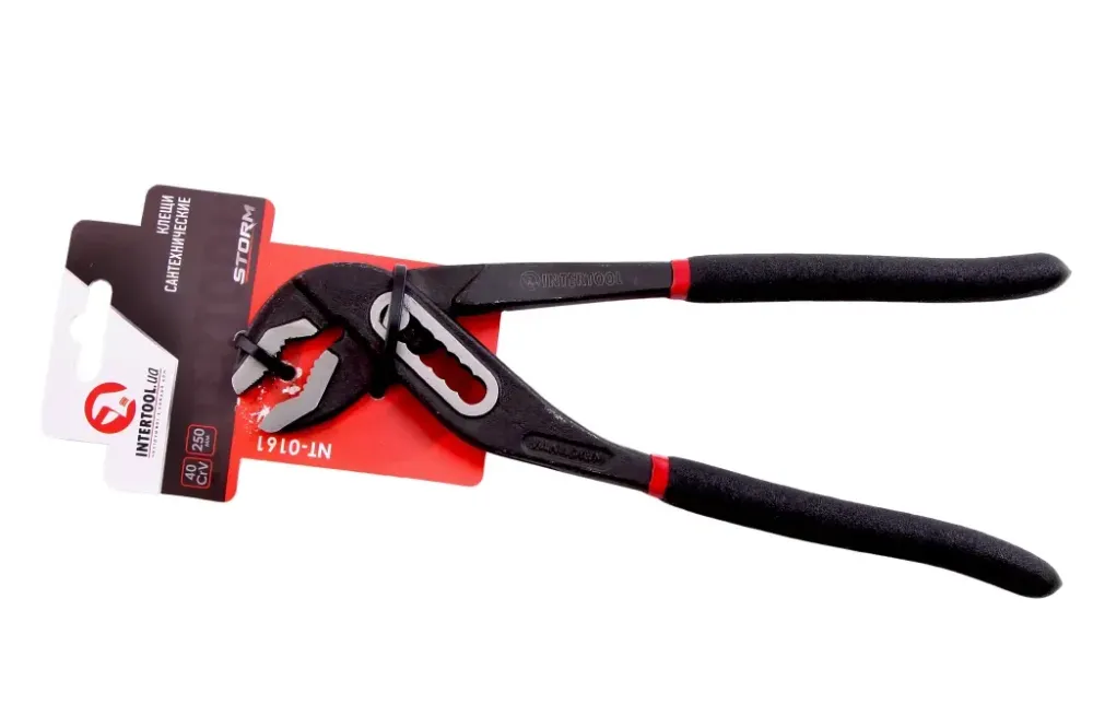 Клещи трубные 250мм, 0-35мм Intertool Storm Винница - изображение 1