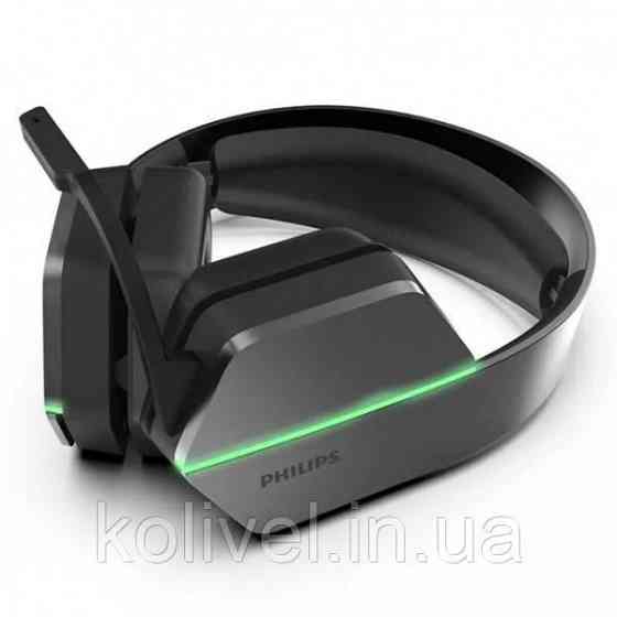 Ігрова гарнітура Philips Wireless 2.4G + BT5.2 Gaming Headset 7.1 + 3.5мм (TAG5106BK/00) Киев