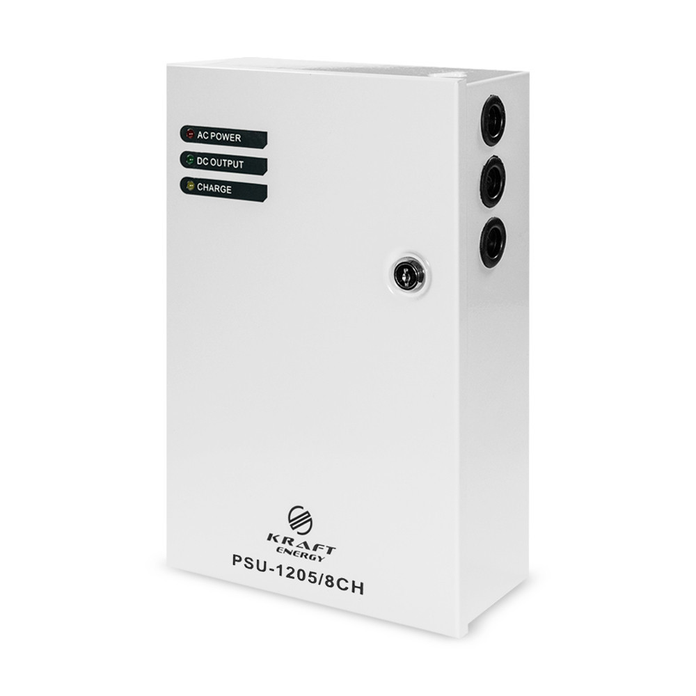 Джерело безперебійного живлення Kraft PSU-1205/8CH (41-00031) Киев - изображение 12