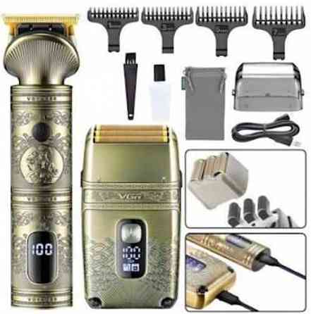 Набір VGR V-649 тример шейвер для стриження волосся й бороди. Київ