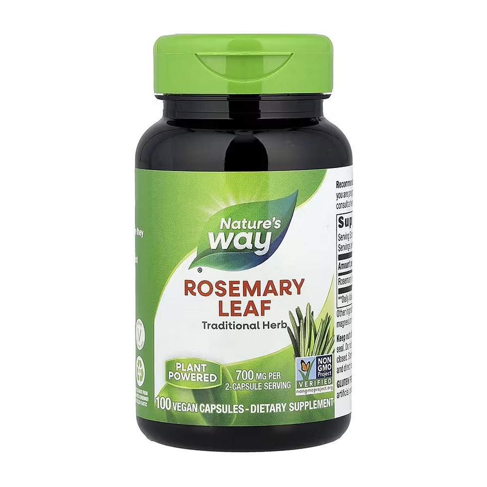 Екстракт розмарину Nature's Way Rosemary Leaf 100 капсул Луцьк - фото 1