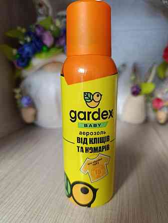 Інсектицид-аерозоль Gardex Baby 100 мл універсальний від комах і кліщів для дітей безпечний Харків