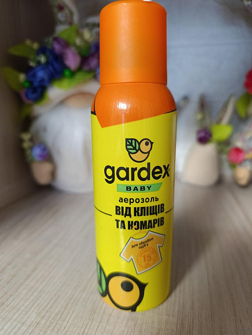 Инсектицид-аэрозоль Gardex Baby 100 мл универсален от насекомых и клещей для детей безопасен Харьков - изображение 3