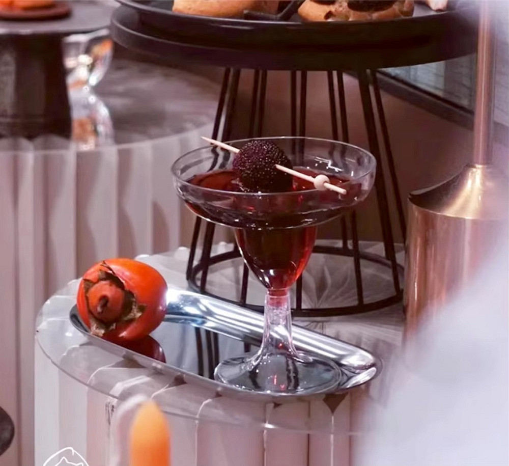 Набор бокалов для маргариты 150 мл, 10 шт, многоразовые, пластиковые, прозрачные для коктейлей с съёмной ножкой Каменец-Подольский - изображение 10