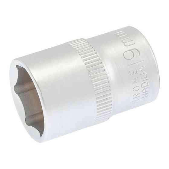 Головка торцева 6-гранна MASTERTOOL ½" 19 мм L 40 мм CrV 78-0019 Коломыя