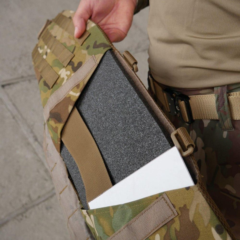 Військовий РПС мультикам із стрічками молле R-1 розвантажувальний пояс без ремінів рпс  із стрічками матеріал Cordura     WAR Львів - фото 7