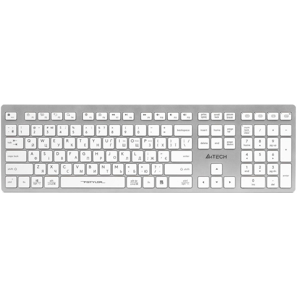 Клавіатура A4Tech FBX50C White Білий Харків - фото 8