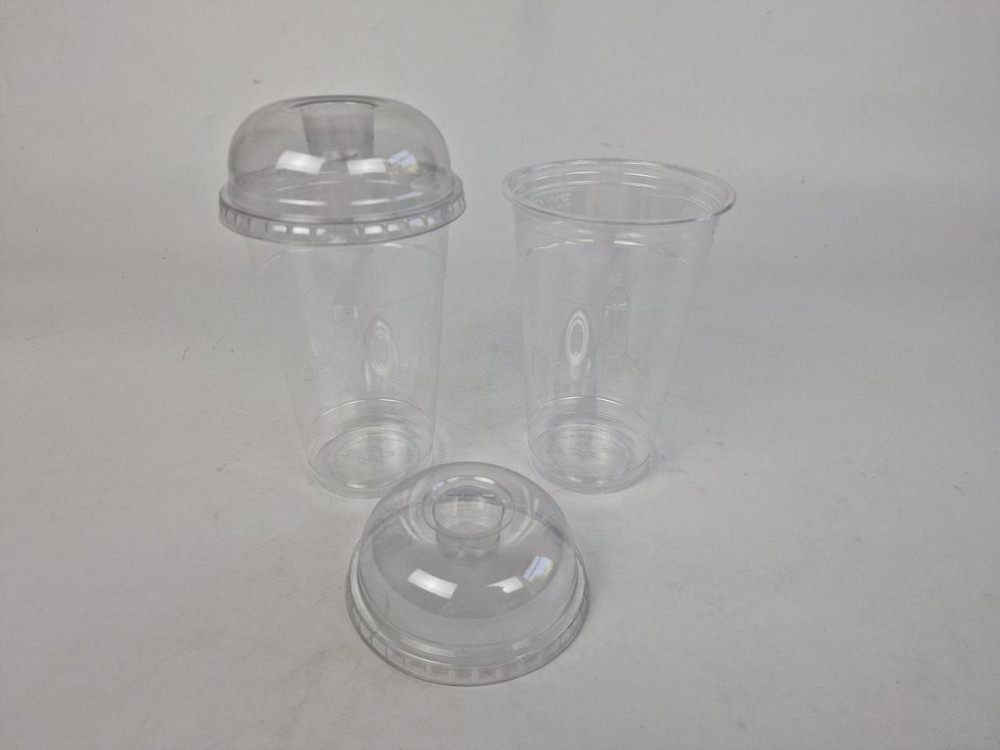 Одноразовий ПЕТ склянка прозора 500 мл + КРИШКА (50 шт.) Харків - фото 1