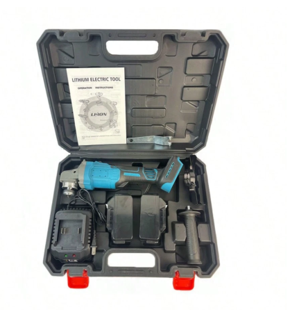 Акумуляторна кутова шліфувальна машина Domotec 48V 125мм з 2 АКБ та зарядним пристроєм Одеса