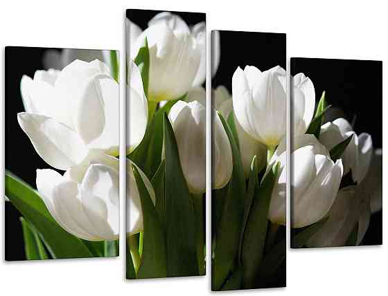 Модульная картина Тюльпаны Art-104_4 110x160 см Киев