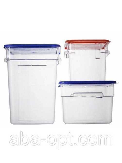 Контейнер поликарбонатный для хранения квадратный V 7,5 л (шт) Одесса - изображение 1