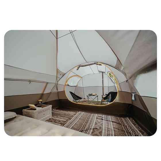 Намет шестимісний Naturehike, KOTA 6, CNK2450WS031, 75D, світло-коричневий Рівне