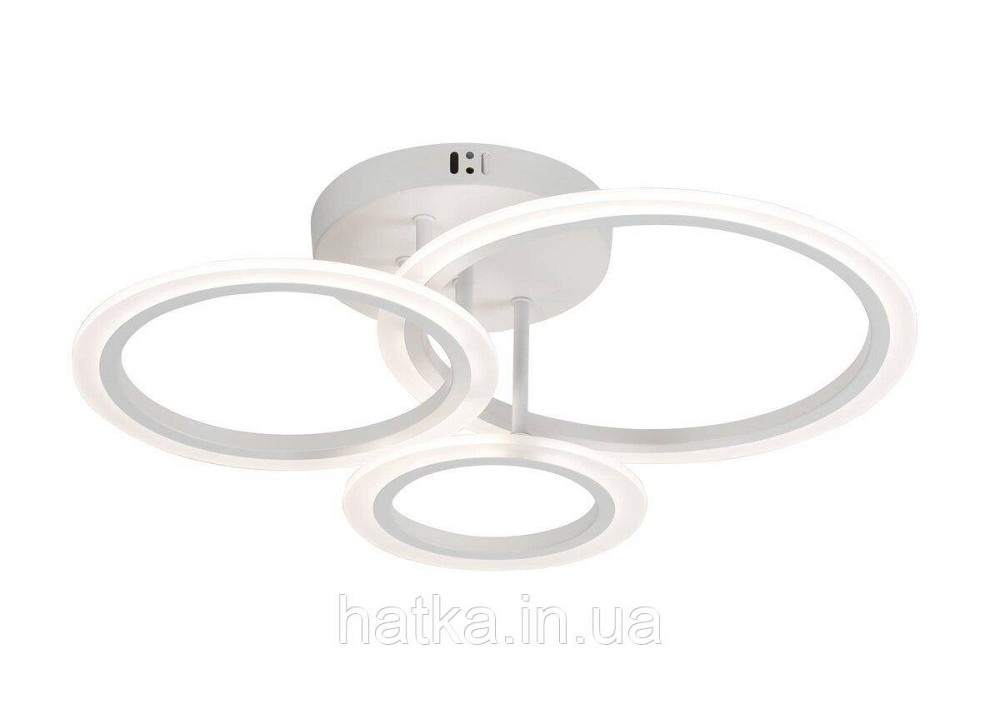 Світлодіодна люстра G 2716/3B WT 66W Київ - фото 2