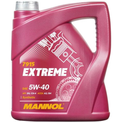 Моторное масло Mannol EXTREME 4л 5W-40 (MN7915-4) Винница - изображение 1