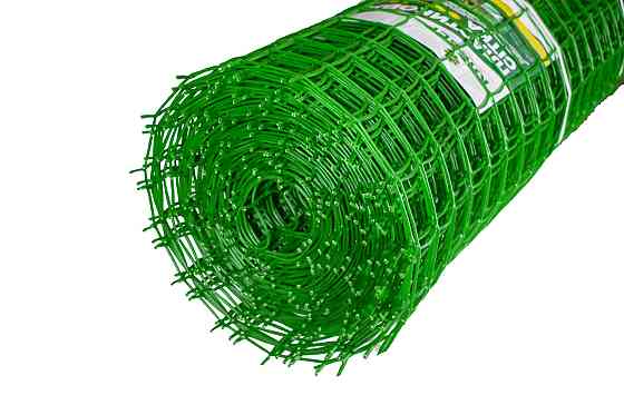 Сетка 50*50 пластмассовая 1.0х20 м (зеленая) квадрат Днепр