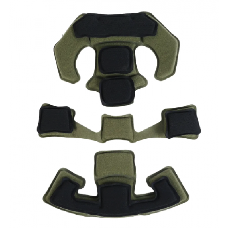 Універсальна система кріплень для шолома Wendy system із подушками Оливковий Київ - фото 2