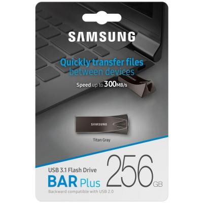 USB флеш накопичувач Samsung 256GB BAR Plus USB 3.0 (MUF-256BE4/APC) Вінниця - фото 7
