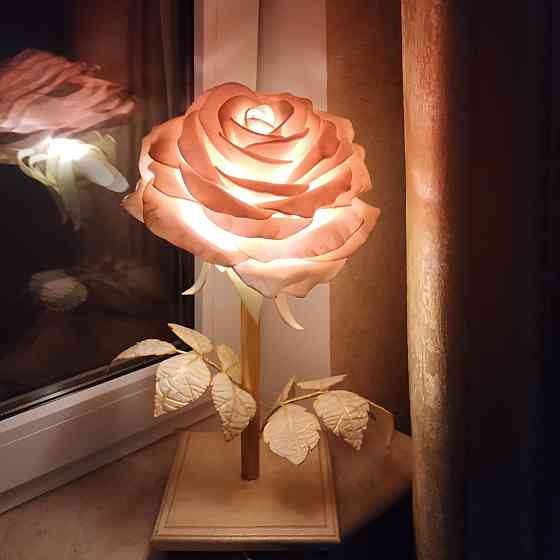 Світильник-нічник "Рожеве золото" Дніпро