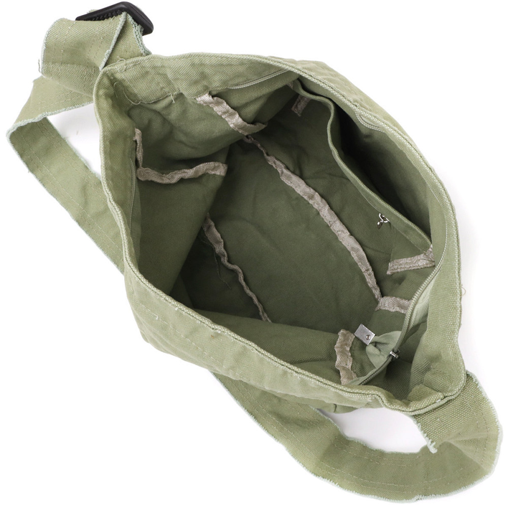 Сумка на плече з якісного текстилю Vintage sale_15131 Оливковий Київ - фото 4