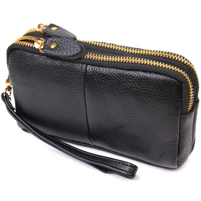 Сумка Vintage Из натуральной кожи Черная (22088) Винница - изображение 1