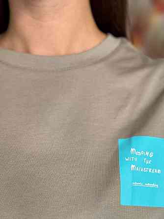 Жіночий стильний зручний лонгслів кулір-турецький бавовна Бежевий Одеса