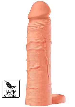Насадка на пенис с эрекционным кольцом Hidden Desire INFERNO, 18 × 4,5 см Sex Aura Киев