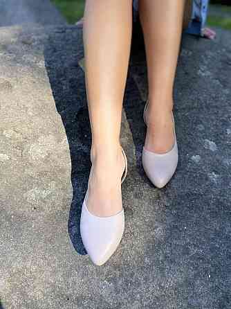 ALEX BELL Балетки жіночі ALEX BELL 700K-1-20AP бежеві (весна-осінь, шкіра натуральна) (3122) Коломия