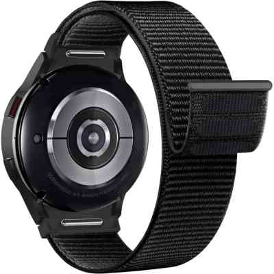 Ремінець до смарт-годинника Armorstandart Nylon Band Samsung Watch 8 / 8 Classic (20x113 mm) Black (ARM87362) Вінниця