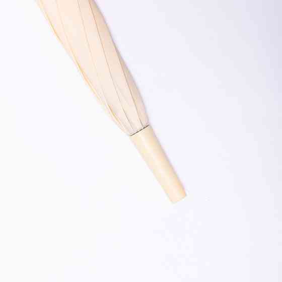 Класична дитяча парасолька-тростина напівавтомат з поліестеру міцна надійна 8 спиць діаметр 94 см Жовтий HP-23-11Y Коломыя