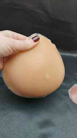 Реалістичні силіконові груди IVITA розмір L / С / 34C / 36B / 38A 16.5*14.5*4см Луцьк