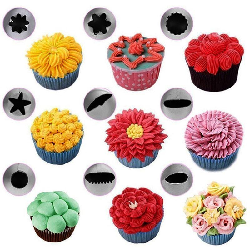 Набор насадок для украшения тортов и десертов, 48 шт. Киев - изображение 14