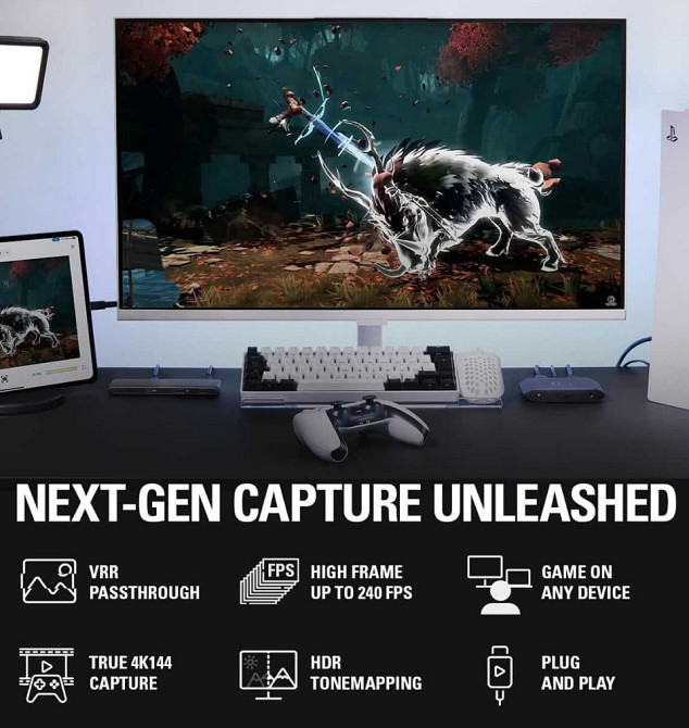 Пристрій відеозахоплення Elgato Game Capture 4K X 1 шт. NEW! Харків - фото 5