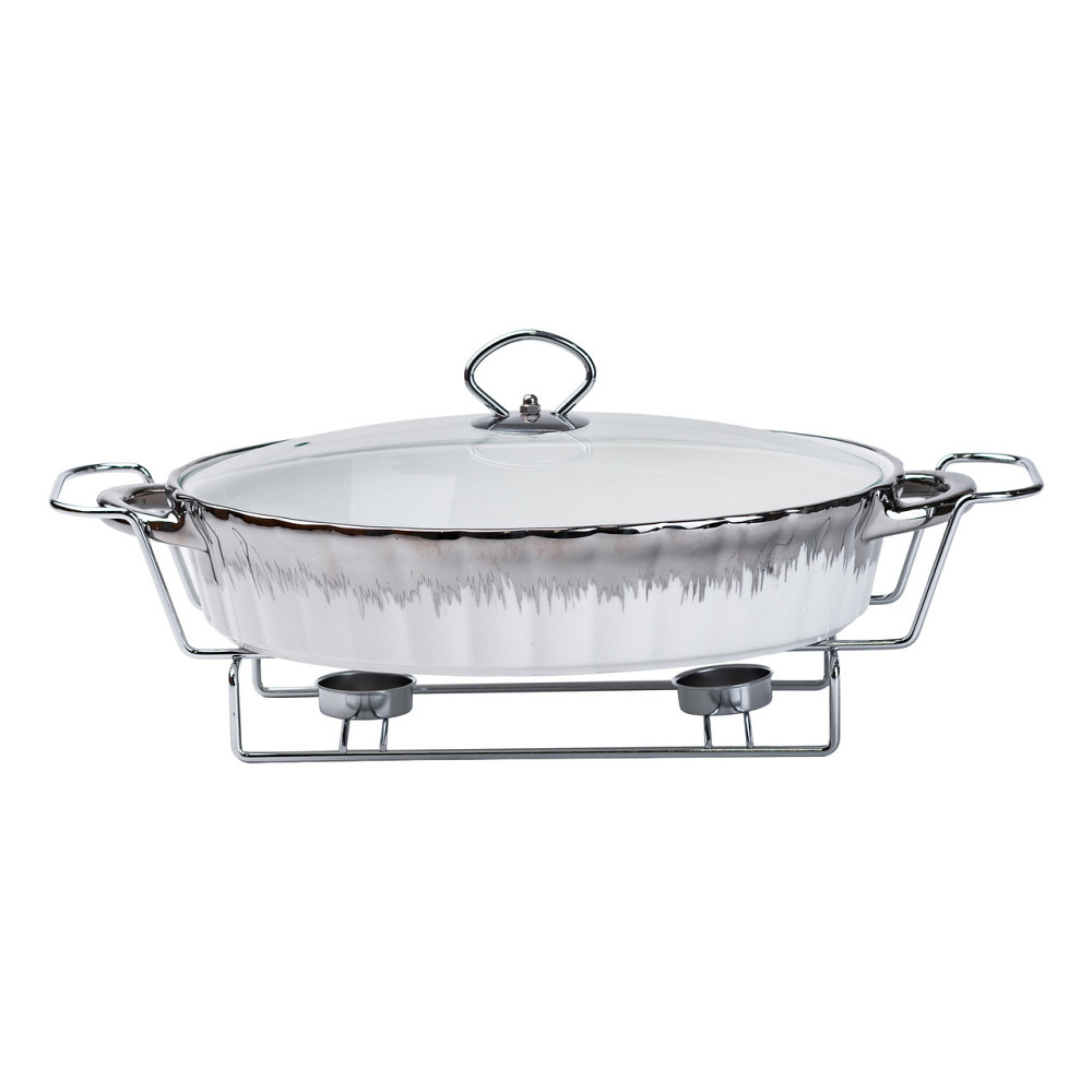 Yiwu Мармітниця 2 л настільна овальна з кришкою Коломия - фото 4