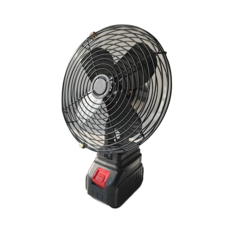 Вентилятор аккумуляторный Lithium Electric Fan 48V, автономный напольный вентилятор, 3 скорости, черный Одесса - изображение 1
