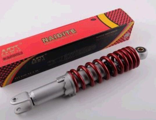 Амортизатор GY6, DIO, LEAD 29 см, регульований (червоний) Мукачево - фото 1