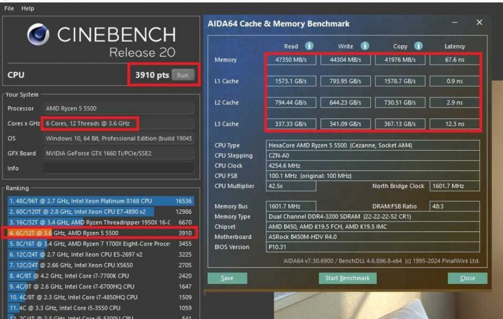Ігровий ПК Ryzen 5 5500 GTX 1660Ti 6Gb. 16 DDR4 6/12 ядер 4.2 Hz. Київ - фото 1