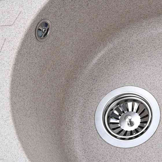 Гранітна мийка Globus Lux ARNO мигдаль 620х500-А0008 (000020963) Київ