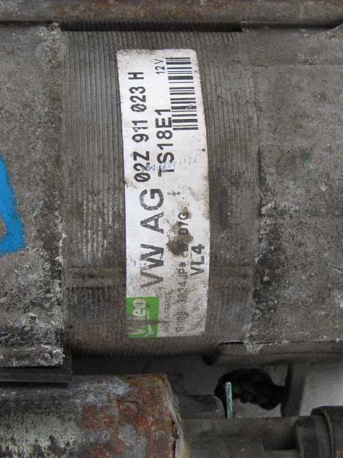 Стартер VW T5 1.9 tdi 2003-2010 (TS18E1) Ковель - фото 1