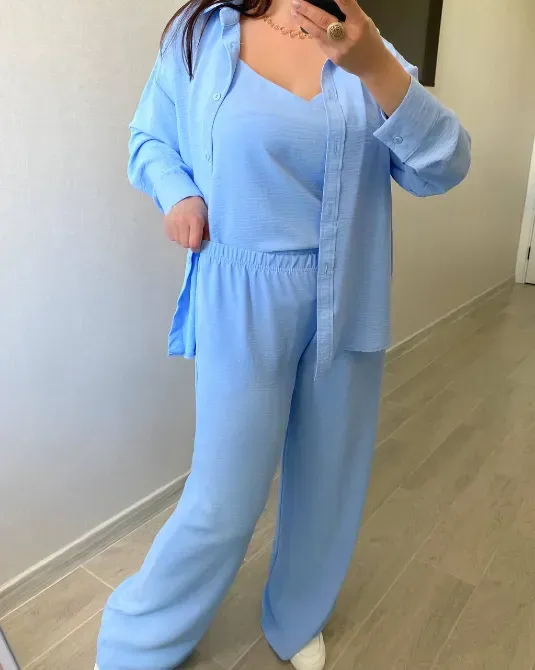 Костюм Трійка — сорочка, майка та штани, які легко носити разом або окремо. Одеса - фото 4