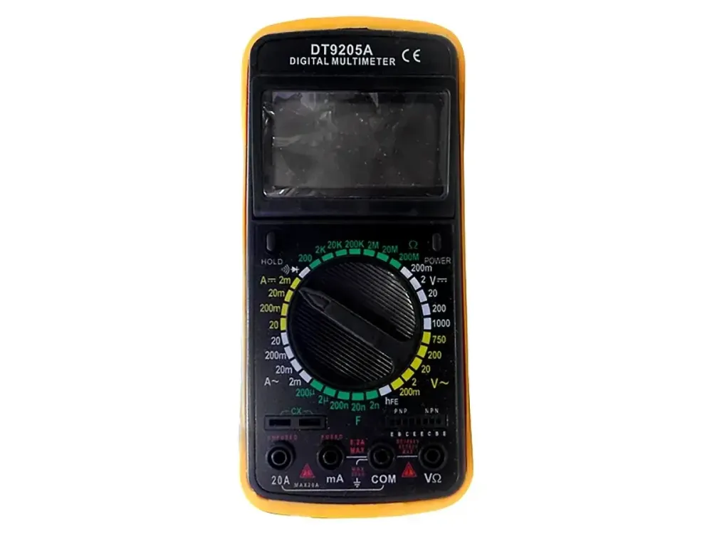 Цифровой мультиметр DT9205A, тестер электричества, прозвона проводов, измерение AC/DC, сопротивление, диоды Одесса - изображение 2