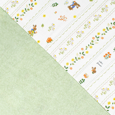 Постільна білизна Home Line Сатин Твіл Зайченята полуторний (176078) Вінниця - фото 3