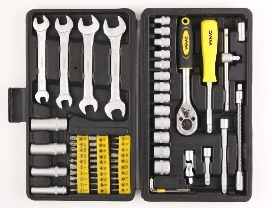 Набір інструментів 62пр. 1/4" (6гр.) WMC TOOLS 2062 Одеса - фото 3