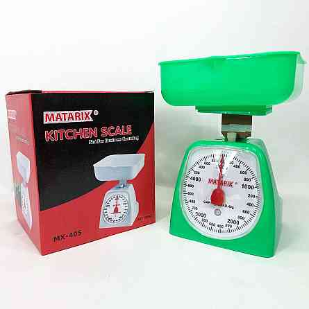 Ваги для домашньої кухні MATARIX MX-405 5 кг зеленые, Кухонні електронні ваги для LC-346 зважування продуктів Київ