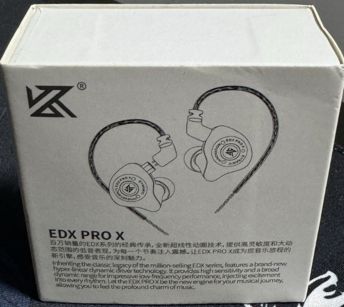 Игровые внутриканальные наушники KZ EDX Pro X. Харьков - изображение 3