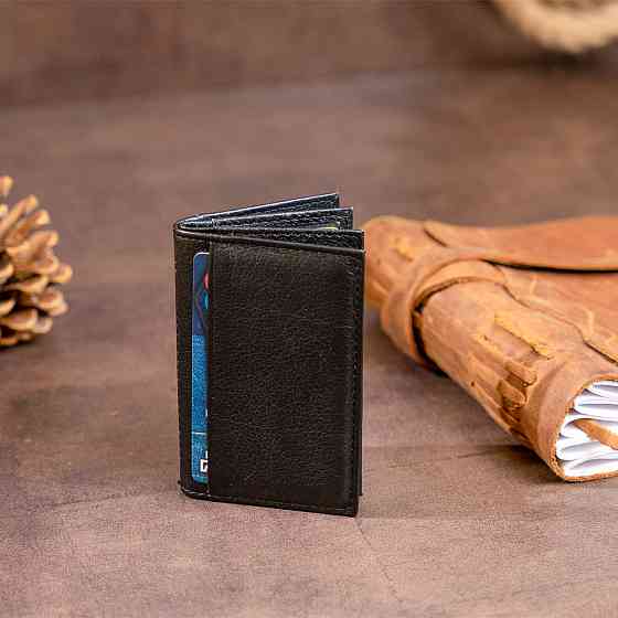 Візитниця-книжка ST Leather 19213 Чорна Київ